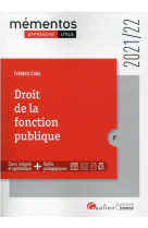 Droit de la fonction publique (edition 2021/2022)