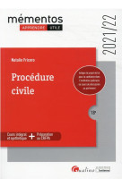 Procedure civile (edition 2021/2022)