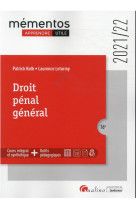 Droit penal general (edition 2021/2022)