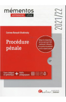 Procedure penale (edition 2021/2022)