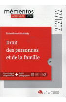 Droit des personnes et de la famille (edition 2021/2022)