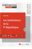 Les institutions de la ve republique (14e edition)