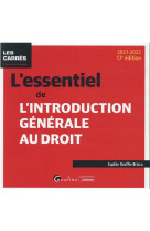 L'essentiel de l'introduction generale au droit (17e edition)