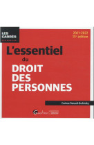 L'essentiel du droit des personnes (edition 2021/2022)