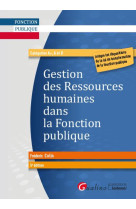 Gestion des ressources humaines dans la fonction publique