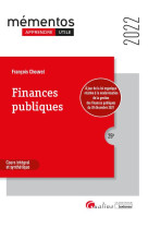 Finances publiques 2022 : a jour de la loi organique relative a la modernisation de la gestion des finances publiques du 28 decembre 2021 (25e edition)