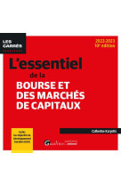 L'essentiel de la bourse et des marches de capitaux : inclus les objectifs de developpement durable (odd) (10e edition)