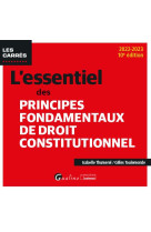 L'essentiel des principes fondamentaux de droit constitutionnel