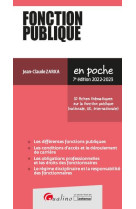 Fonction publique - 10 fiches thematiques sur la fonction publique (nationale, ue, internationale)