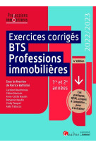 Exercices corriges bts professions immobilieres - cas pratiques, qcm, croquis a completer...pour s'e