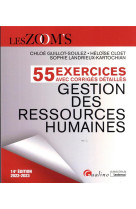 Exercices avec corriges detailles - gestion des ressources humaines - veritable outil d'entrainement