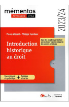 Introduction historique au droit - cours integral et synthetique - tableaux et cartes - avec des enc