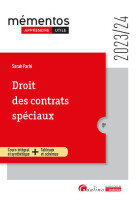 Droit des contrats speciaux - cours integral et synthetique + tableaux et schemas