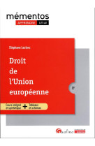 Droit de l'union europeenne : pour connaitre le droit de l'union europeenne applicable en 2023 (edition 2023/2024)