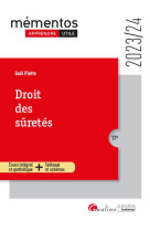 Droit des suretes - cours integral et synthetique + tableaux et schemas