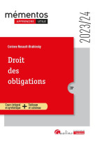 Droit des obligations - cours integral et synthetique + tableaux et schemas