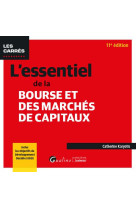 L'essentiel de la bourse et des marches de capitaux : inclus les objectifs de developpement durable (odd) (11e edition)