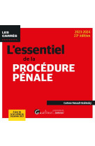 L'essentiel de la procedure penale - a jour de la loi lopmi du 24 janvier 2023