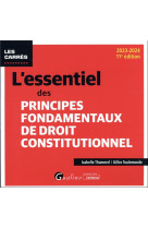 L'essentiel des principes fondamentaux de droit constitutionnel