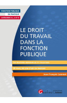 Le droit du travail dans la fonction publique : les relations individuelles et collectives  -  28 fiches, des qcm et des cas pratiques