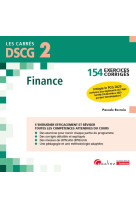 Dscg 2 - exercices corriges - finance - 154 exercices corriges - integre le pcg 2025 conforme aux re