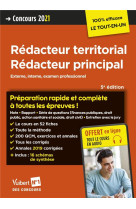 Concours redacteur territorial et redacteur principal - categorie b - preparation rapide et complete