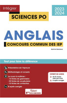 Sciences po - anglais - concours commun des iep 2023-2024 - tout pour reussir l'epreuve d'anglais -