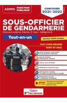 Concours sous-officier de gendarmerie - categorie b - tout-en-un - 25 tutos offerts (edition 2021/2022)