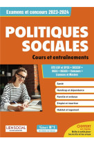 Politiques sociales : revisions et entrainements  -  examens et concours 2023-2024  -  licences et master (edition 2023/2024)