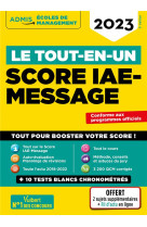 Le tout-en-un score iae-message : 13 tests blancs  -  fil d'actu offert  -  selection 2023