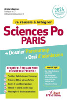 Sciences po paris - dossier parcoursup et oral - admission 2024 - le guide cle-en-main + fil d'actu