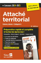 Concours attache territorial - categorie a - preparation rapide et complete a toutes les epreuves !