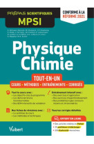 Physique-chimie mpsi - tout-en-un - cours - synthese - methodes detaillees - exercices corriges conf