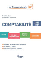 Comptabilite 2023/2024 - cours - qcm - exercices - etudes de cas - corriges