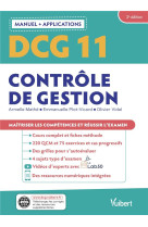 Dcg 11: controle de gestion  -  manuel et applications  -  maitriser les competences et reussir le diplome