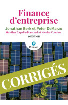 Finance d'entreprise 5e corriges