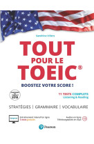 Tout pour le toeic  -  cours, strategies, 7 tests blancs