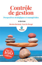 Controle de gestion 5e ed. - perspectives strategiques et manageriales