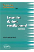 L'essentiel du droit constitutionnel (3e edition)