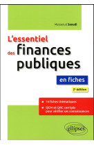 L'essentiel des finances publiques en fiches (2e edition)