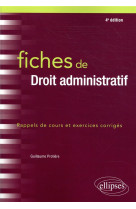 Fiches de droit administratif - 4e edition