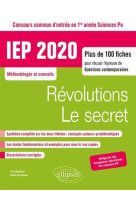 Concours commun iep 2021. plus de 100 fiches pour reussir l'epreuve de questions contemporaines - en