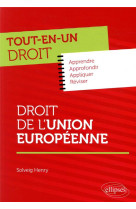 Tout-en-un droit  -  droit de l'union europeenne