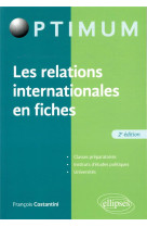 Les relations internationales en fiches - 2e edition