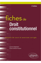 Fiches de droit constitutionnel (6e edition)