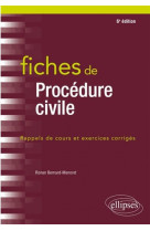 Fiches de procedure civile (6e edition)