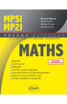 Mathematiques mpsi/mp2i - programme 2021