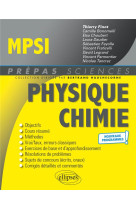 Physique-chimie  -  mpsi  -  nouveaux programmes