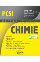 Chimie  -  pcsi  -  nouveaux programmes