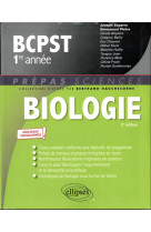 Biologie bcpst 1re annee  -  nouveaux programmes